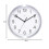 Acctim Acctim 74337 Mason Radio Controlled Wall Clock, Silver 4