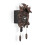 Acctim Acctim Hamburg Cuckoo Pendulum Wall Clock, Black Brown 5