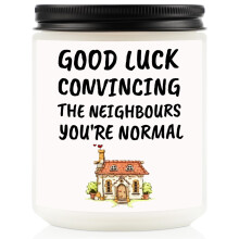 New Home Gifts, CadeauJoie House Warming Gifts New Home, 7OZ Scented Jar Candles for Women Friend, Couple, Family, Sister, Bestie