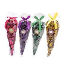 TooGet 4 Pcs Potpourri Bags, Rose Jasmine Lavender and Lemon Scented Potpourri Dried Flowers Natural Plant Fragrance Sachet for Home Fragrance Sachet