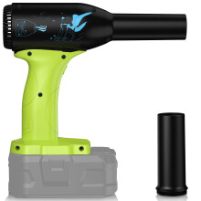 Cordless Leaf Blower with Speed Brushless Motor, 3Speed Control, Compatible with Ryobi 18V