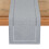 LOMOHOO Rustic Table Runner 72 Inches Long Linen Grey Table Runner,Farmhouse Table Runners,Modern Table Runners for Kitchen Dining Table 1