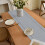 LOMOHOO Rustic Table Runner 72 Inches Long Linen Grey Table Runner,Farmhouse Table Runners,Modern Table Runners for Kitchen Dining Table 4