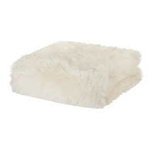 Catherine Lansfield Cuddly Cream, Throw- 150x200cm