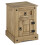 Seconique Seconique Corona Petite Bedside in Distressed Waxed Pine 1