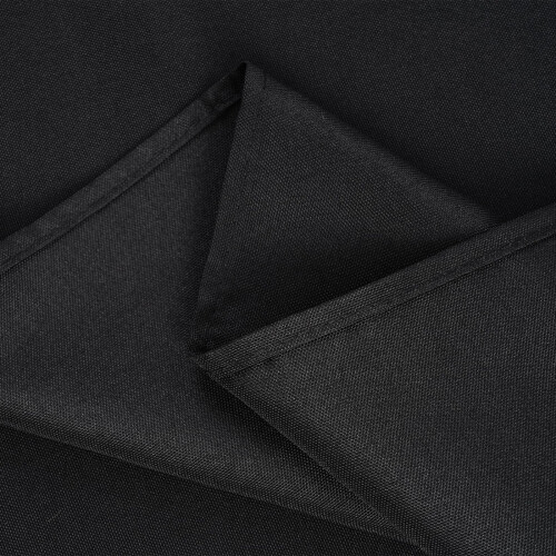 Zdada Extra Large Black Table Cloths 300x150cm(118x59Inch), Long Rectangular Table Cloth, Washable Polyester Fabric Tablecloth for Wedding Banquet 2