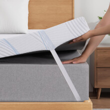 Sleremind King Size Mattress Toppers, Memory Foam Mattress Topper King Size Bed 7cm with Machine Washable Cover,Pressure Relief & Breathable,150 * 200