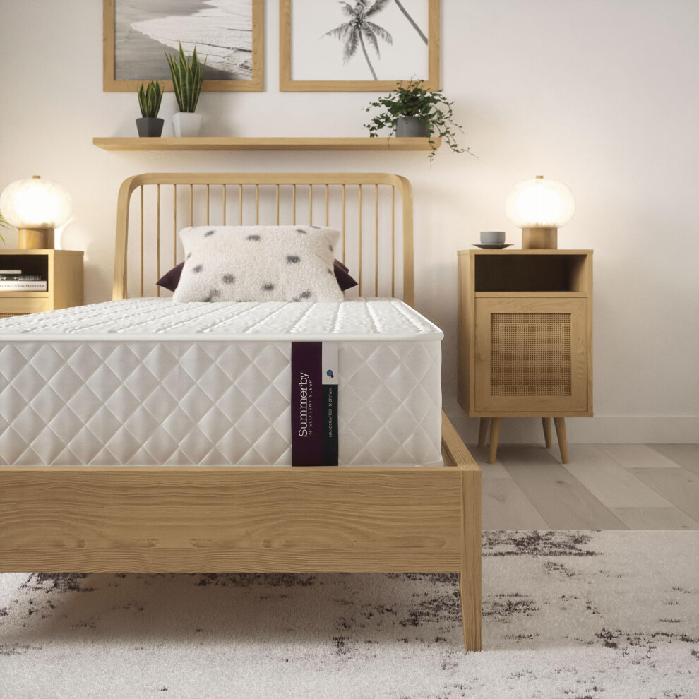 Sleep No 3. Single Mattress Medium Firm Memory Foam, Pocket Sprung, Orthopedic Hybrid Mattress For Single Bed Single Mattress Size 90Cm X Summerby