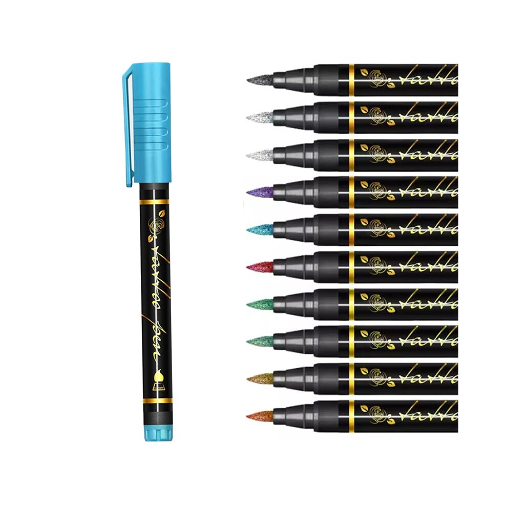 10PCS Temporary Tattoo Markers Washable Temporary Tattoo Pens, Body Markers for Skin Painting, DIY Painting Drawing