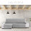Eysa Valkiria Chaise Longue 240 cm Left Front View Colour 06 3