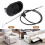 ZESHGON Recliner Release Pull Handle, Aluminium Alloy Universal Chair Release Pull Handle Replacement with Cable, Metal Chair Recliner Handle 5