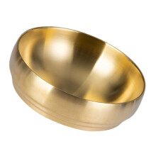 Stainless Steel Mixing Bowl Korean Style for Cold Noodles Salads Soup Serving Large Durable