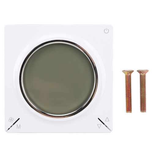Panel de termostato tipo botón 220V ABS 1