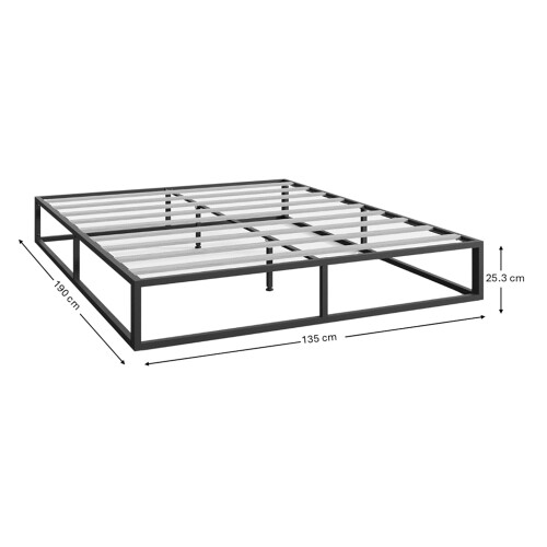 GFW Urban Metal Platform Double Bed Bed Frame 1