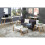 ASPECT JENSEN Side Table,Wood,Bamboo,Glass-White (55X55x50cm) 4