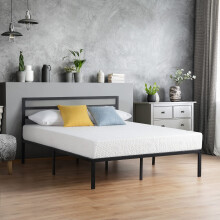 Olee Sleep Mattress, Memory Foam, White, 90 x 200