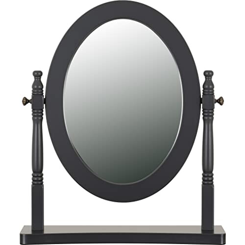 Seconique Seconique Contessa Dressing Table Mirror in Grey 1