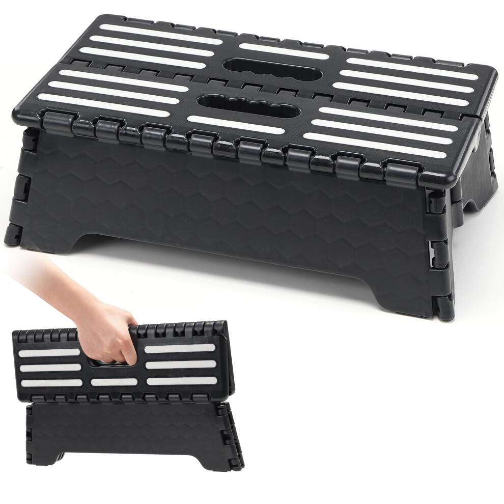 5-Inch Portable Step Stool For Adults, Elderly, And Kids Half-Collapsible For Rvs, Kitchen, And Bathroom 5051223091936