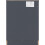 Seconique Seconique Dakota 3 Drawer Bedside in Dark Grey 5