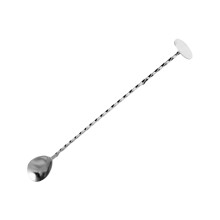 Bartender Spoon 30cm Stainless Steel DualEnd Mixer and Muddler for Precision Cocktail Layering