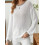 (L, White) Női bő szabású hétköznapi viselet 4