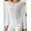 (L, White) Női bő szabású hétköznapi viselet 6
