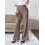 (L, Light Brown) Pantaloni da donna da ufficio. 5