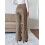 (S, Light Brown) Pantaloni da donna da ufficio. 8