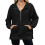 (M, Black) Sweat-shirt à capuche et l'automne. 1