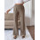 (S, Light Brown) Pantaloni da donna da ufficio. 6