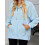 (L, Blue) Sweat-shirt à capuche et l'automne. 4