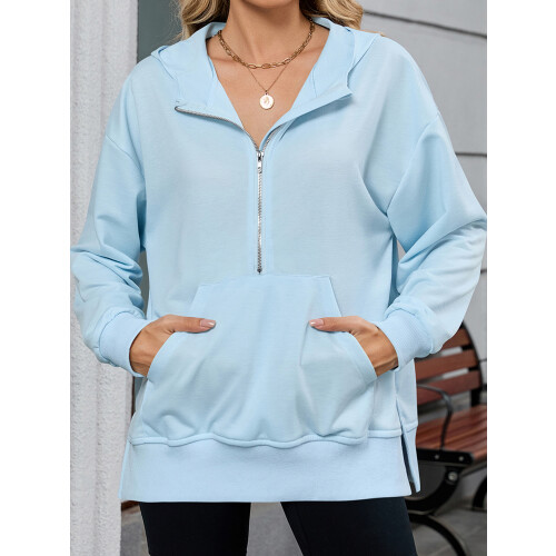 (S, Blue) Sweat-shirt à capuche et l'automne. 2
