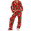(M, Red) Set de pijamale 2 piese 1
