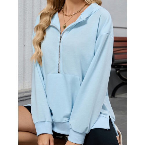 (L, Blue) Sweat-shirt à capuche et l'automne. 2