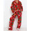 (M, Red) Set de pijamale 2 piese 7