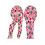 (S, Pink) Set de pijamale 2 piese 2