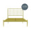 Giulia Modern Metal Bed, Gold, UK Double 4