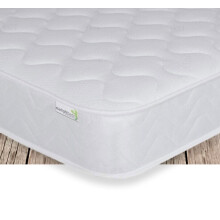 Starlight Beds Small Double mattress. Small Double memory foam mattress with springs. Soft White Small Double Mattress 17cm deep