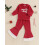 (4-5 Years, Pink) Ensemble de Noël et l'automne. 5