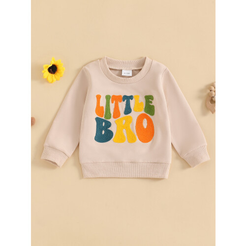 (0-3 Months, Wheat) Langärmlige Sweatshirts für den Herbst. 2