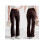 (XL, Coffee) Calça flare canelada e outono. 2