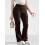 (S, Coffee) Calça flare canelada e outono. 4