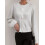(S, White) Gilet court à pour l'automne. 4