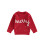 (0-6 Months, Red) Weihnachtspullover für Kleinkinder, gerippt, Strickpullover 1