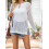 (M, White) Hauts en maille de plage 6