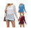 (S, White) Hauts en maille de plage 3