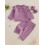 (0-6 Months, Purple) Podzimní set pro 3dílný set 3