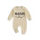 (3-6 Months, Khaki) Βρεφικό Αγόρι Άνοιξη-Φθινόπωρο με Κέντημα 1