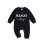 (3-6 Months, Black) Βρεφικό Αγόρι Άνοιξη-Φθινόπωρο με Κέντημα 1