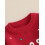 (0-6 Months, Red) Weihnachtspullover für Kleinkinder, gerippt, Strickpullover 6